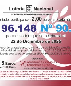Participaciones Lotería Navidad 2025