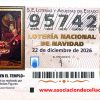 ¡Lotería de Navidad 2026!  Nº 95742