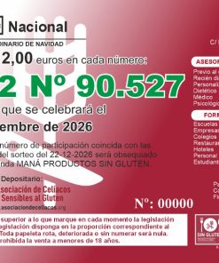 Participaciones Lotería Navidad 2026
